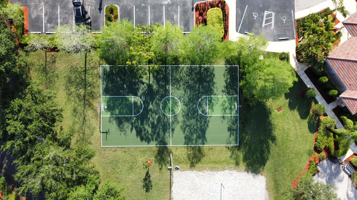 Asphalt Applications For Sports Courts And Facilities For Construction Pros