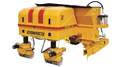 The CC-1200e Battery-Powered Curb Machine