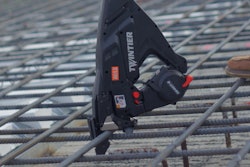 Putting the Latest Stand-Up Rebar Tying Tool to Work at a Precast Plant