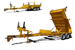 Felling Pcd Pole Cargo Dump