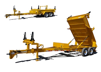 Felling Pcd Pole Cargo Dump