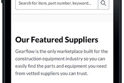 Gearflow Mobile Homepage