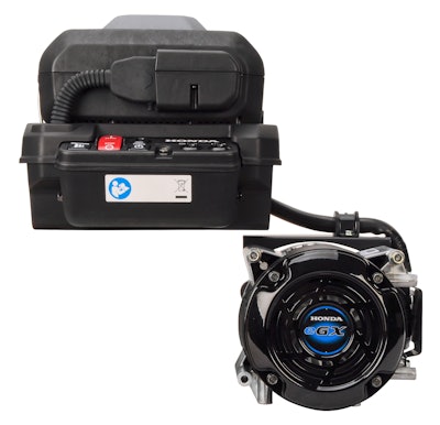 Honda eGX motor and battery