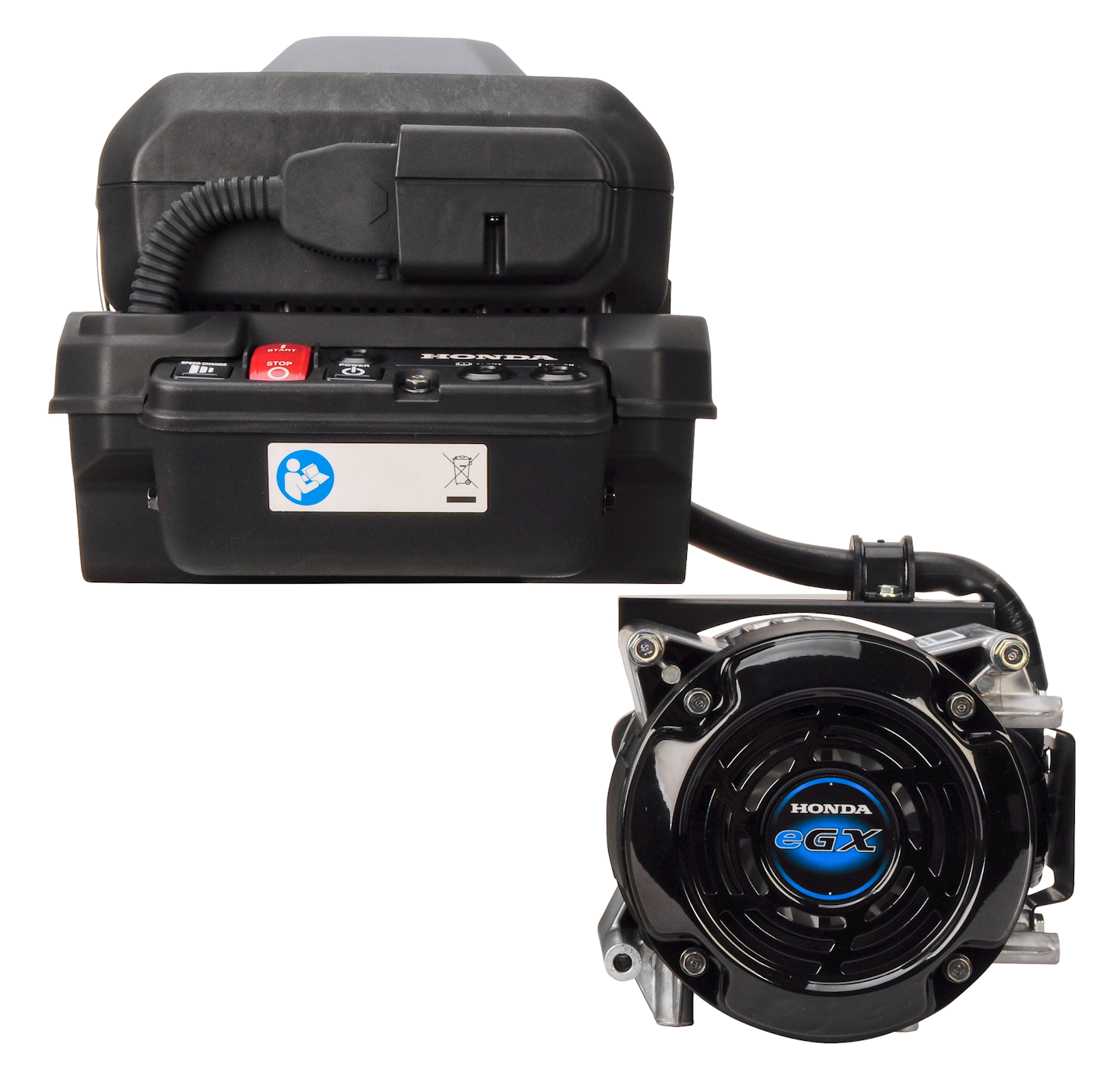 Honda eGX motor and battery