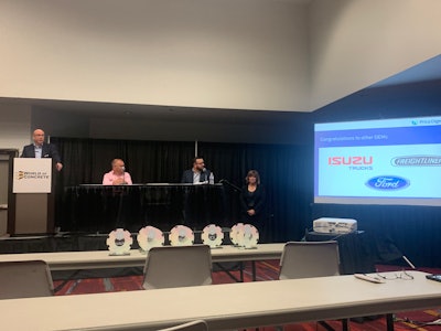 'These awards are prestigious and should be celebrated,' Tom Christerson, director of sales at EquipmentWatch said during the award presentation. 'Over 100 analyst hours went in to this project on over 25,000 models.'