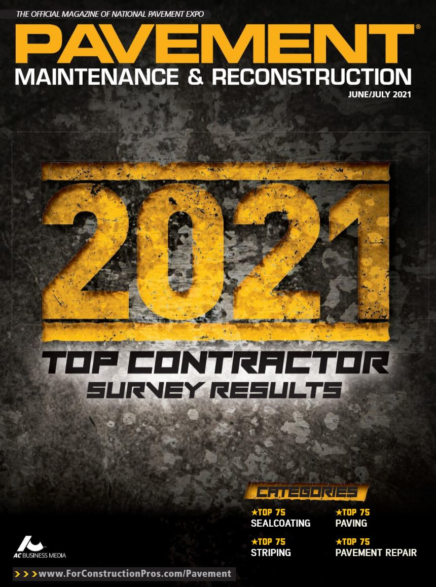 Pavement Maintenance & Reconstruction June/July 2021