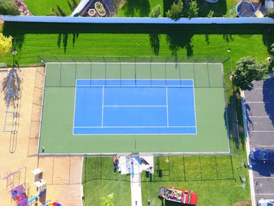 Tennis court work does require additional knowledge and the patience to meet the high standards set by your customers, but in the end it has the potential to pay off for your company.