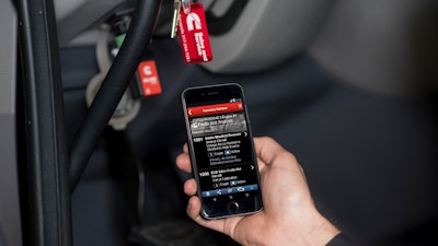 Customers with Cummins electronic engines can view prioritized engine faults using the Guidanz mobile app on their cell phones paired with the INLINE mini.