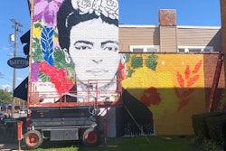 Frida Kahlo Mural - Barrio Lakewood