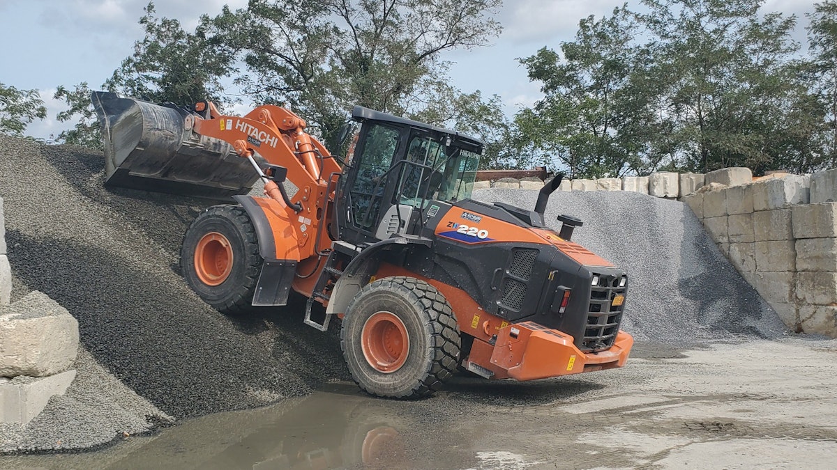 Hitachi ZW220-6 Mid-size Wheel Loader From: Hitachi Hitachi ZW220-6 Mid-size Wheel Loader From: Hitachi