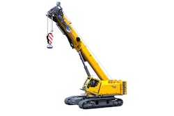 Manitowoc launches Grove GHC110 telescoping crawler crane.