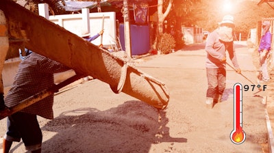 Tips on Using Admixtures in Concrete for Hot Weather