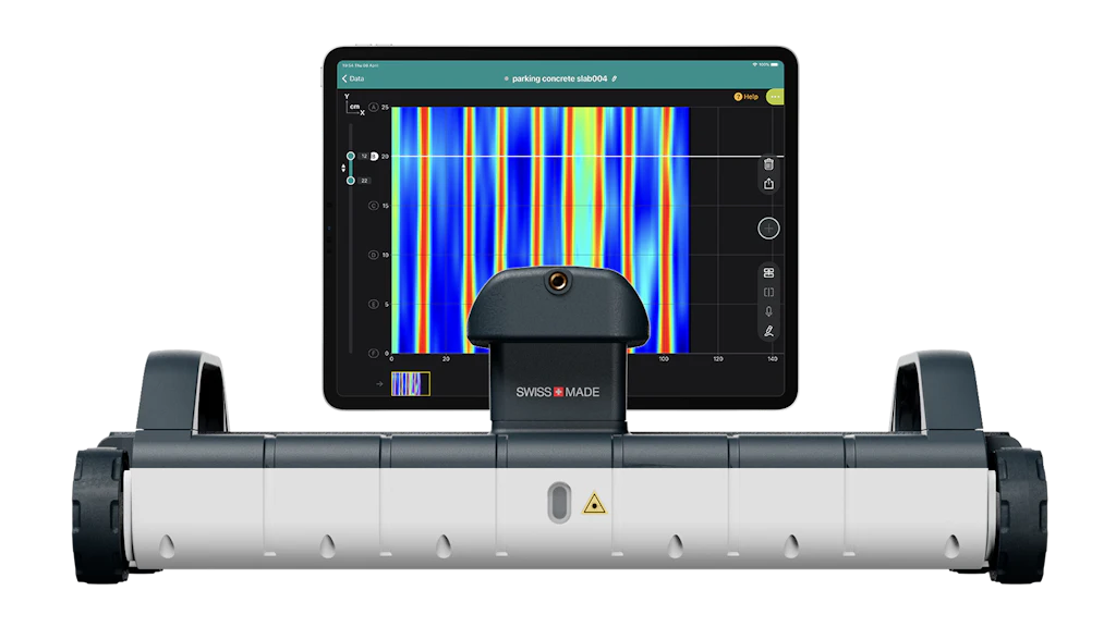 The Proceq GP8100 Ground Penetration Radar From: Screening Eagle ...