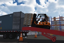 Unloading Container Yard