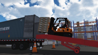 Unloading Container Yard