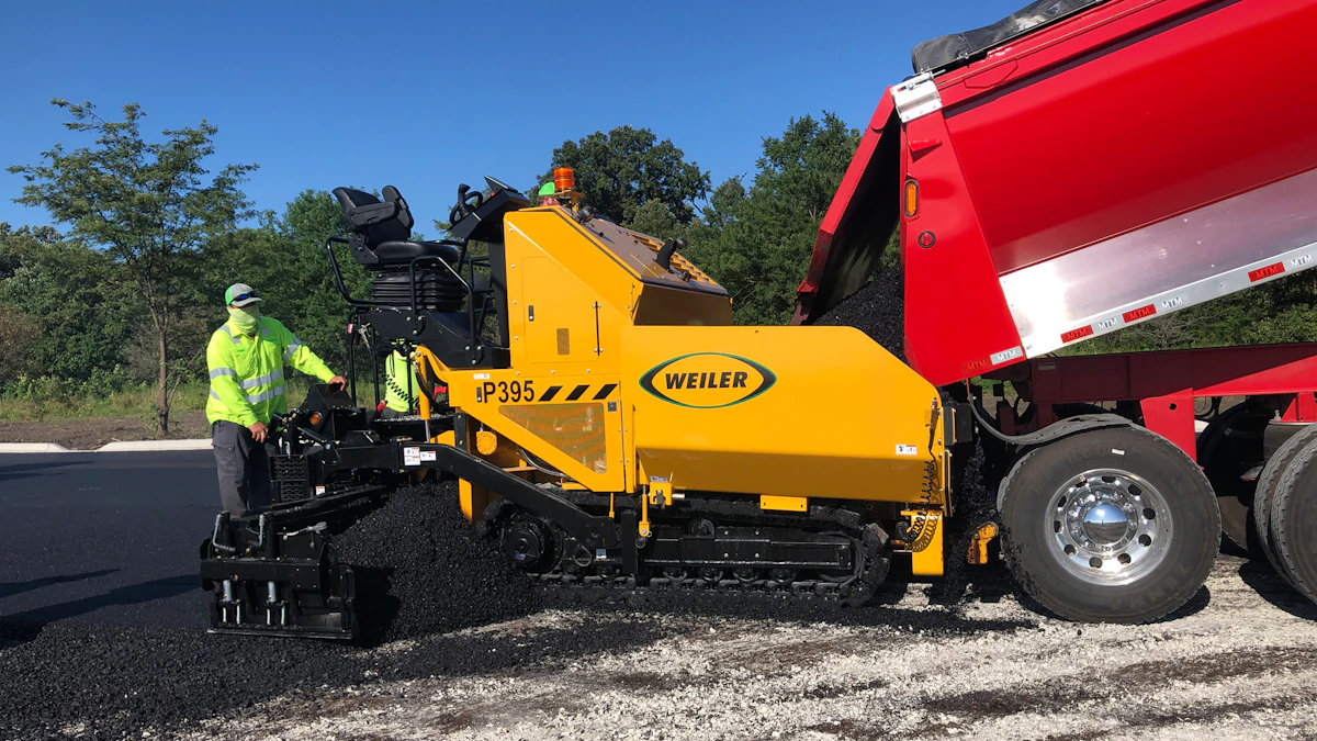 Weiler P395 Commercial Asphalt Paver From: Weiler | For Construction Pros