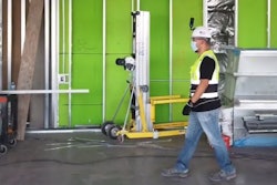 A weekly site walk with Doxel's digital surveyor .