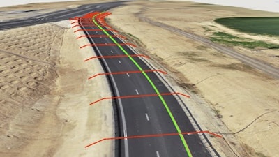 Automated grade checking via an unmanned aerial vehicle.