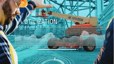 Telematics technology can give visibility into the equipment’s location on the jobsite, asset utilization metrics, as well as its operating condition.
