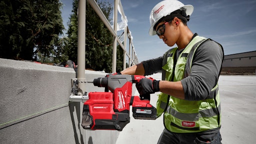 Milwaukee hammer drill with dust extractor 2025