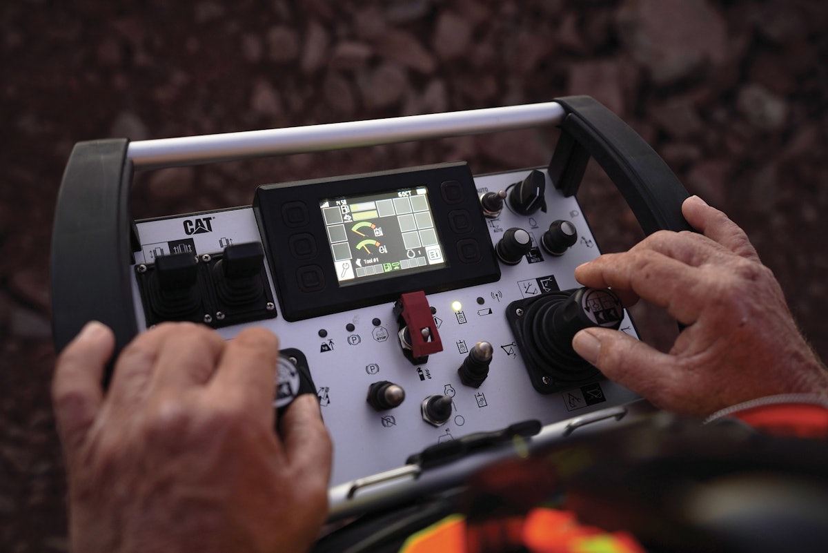 Caterpillar Rolls Out Cat Command Remote Control for Excavators