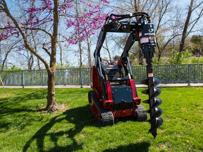 Danuser Mini Skid Steer Mounted Ep Auger System