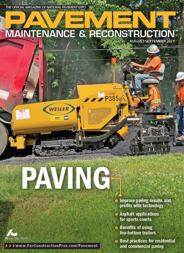 Pavement Maintenance & Reconstruction August/September 2021