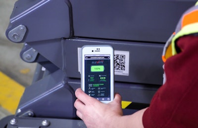 Skyjack's ELEVATE Live provides access to important safety information, such as emergency lowering procedures or visual pre-check guides, through a simple QR code.