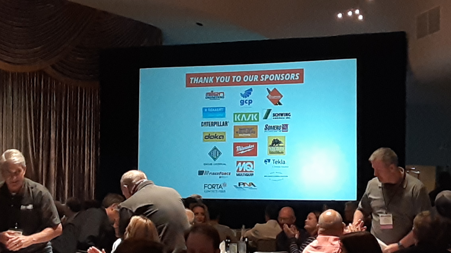 The 2021 ASCC conference was sponsored by ABC Polymer Concrete Fibers, KASK, Doka, The Euclid Chemical Company, Milwaukee Tools, Roadware, Schwing, Somero, Allen Engineering, Stago, Trimble, Forta, and Dramix.