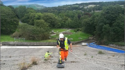 Concrete Dam Safety Inspection with Ground Penetrating Radar GPR