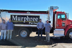 Pictured from left to right: Lisa Alvarez (CFO, Atlantic Southern Paving and Sealcoating), Terry Smith (COO, Atlantic Southern Paving and Sealcoating), Brian Urbanek (Managing Partner, Harbor Beach Capital, LLC), Harrison Gregory (CEO, Murphree Paving) and Michael J. Curry Jr. (CEO, Atlantic Southern Paving and Sealcoating)