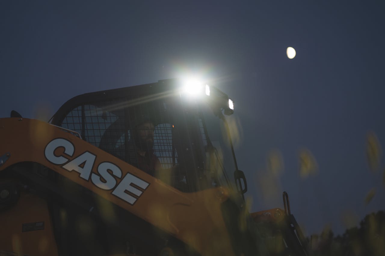 Adjustable LED lighting is standard on the TV620B.