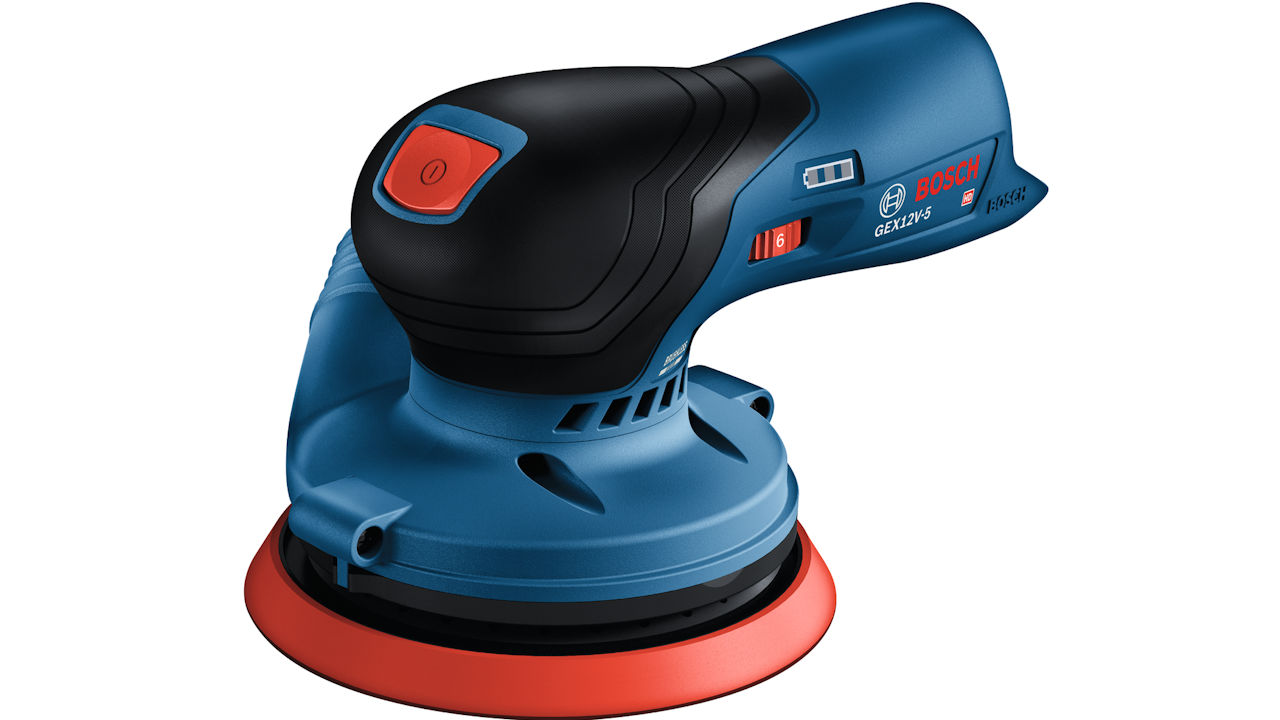 12V and 18V Cordless Orbit Sanders From Bosch Power Tools