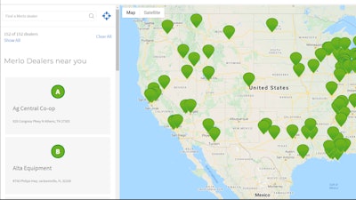 Merlo AMS website enhancements.