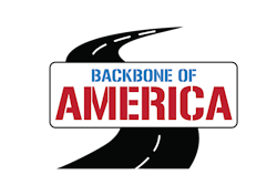 No Tagline Backbone Of America Logo