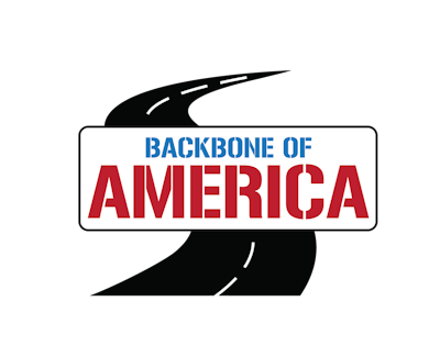 No Tagline Backbone Of America Logo