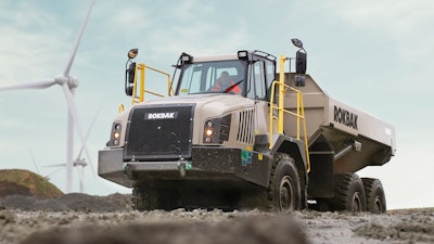 Rokbak Hauler In Quarry 2
