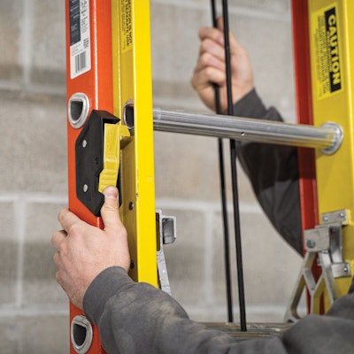 The Werner GLIDESAFE Extension Ladder