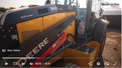 Cu Jd Electric Backhoe