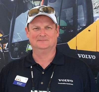 Lars Arnold, Electromobility Product Manager for Volvo Construction Equipment (Volvo CE) North America