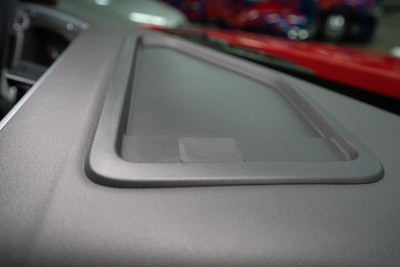 No more drilling through the dash. A removable rubber plug allows access to the vital connection point.