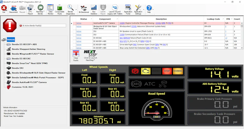 Bendix ACom PRO Diagnostic Software From: Bendix Commercial Vehicle ...