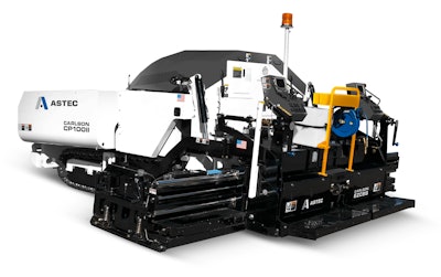 Carlson Cp100 Ii Commercial Class Asphalt Paver Clean
