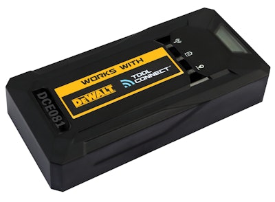 DeWalt just recently introduced the Tool Connect Construction Asset Gateway, which can be deployed in jobsite boxes, vehicles, and tool cribs to automatically audit inventory and provide total jobsite visibility in its Site Manager platform.