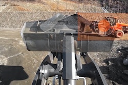 Doosan recently introduced a transparent bucket option for all the Dash-7 Series machines. The transparent bucket technology uses multiple cameras on the machine to give you a stitched overlay of those camera views to make that bucket virtually invisible.