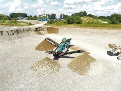 Powerscreen Titan 1300, Germany