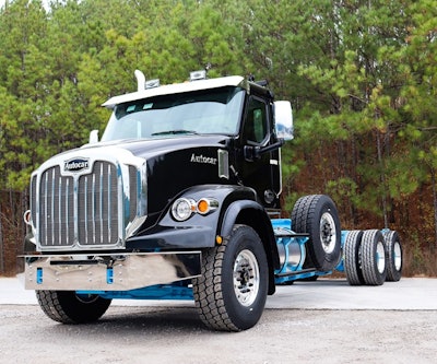 The Autocar DC-64 severe-duty conventional truck.