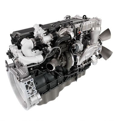 Built from the proven MAN D26 engine crankcase, this latest version of the International A26 produces up to 515 hp and 1,850 lb.-ft. of torque.