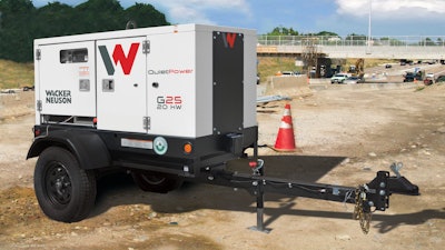 5 Wacker Neuson Mobile Generator G25 Otj 2021