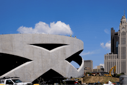 The National Veterans Memorial and Museum required more than 100,000 square feet of wall formwork – all curved.